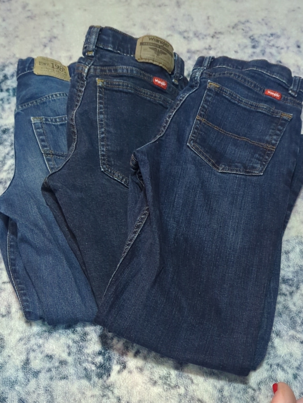 Wrangler Kids Denim Jeans Pack - Various Blue Washes